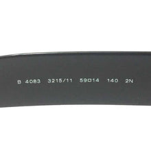 画像をギャラリービューアに読み込む, バーバリー BURBERRY サングラス B4083 ブラック【中古】【美品】