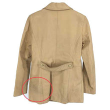 画像をギャラリービューアに読み込む, エポカ EPOCA レディース レザーコート サイズ40 M相当 ベージュ【中古】