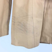 画像をギャラリービューアに読み込む, エポカ EPOCA レディース レザーコート サイズ40 M相当 ベージュ【中古】