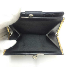 이미지를 갤러리 뷰어에 로드 , フェンディ FENDI 2つ折り財布 がま口 ペカン ブラウン ブラック【中古】