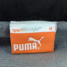 画像をギャラリービューアに読み込む, プーマ PUMA 裏トリコット ウィンドブレーカー セットアップ メンズ M ブラック【中古】