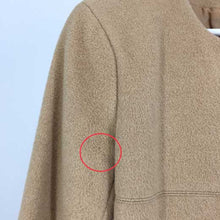 將圖片載入圖庫檢視器 ナチュラルビューティーベーシック NATURAL BEAUTY BASIC ノーカラー アンゴラ混 ウールコート M ベージュ【中古】