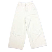 將圖片載入圖庫檢視器 ニコ アンド niko and コーデュロイ ワイドパンツ 3 ホワイト【中古】