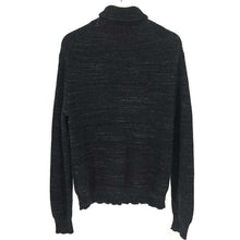 画像をギャラリービューアに読み込む, ポロ ラルフローレン POLO RALPH LAUREN 長袖ニット セーター ハーフボタン M ブラック【中古】【新品同様】【美品】