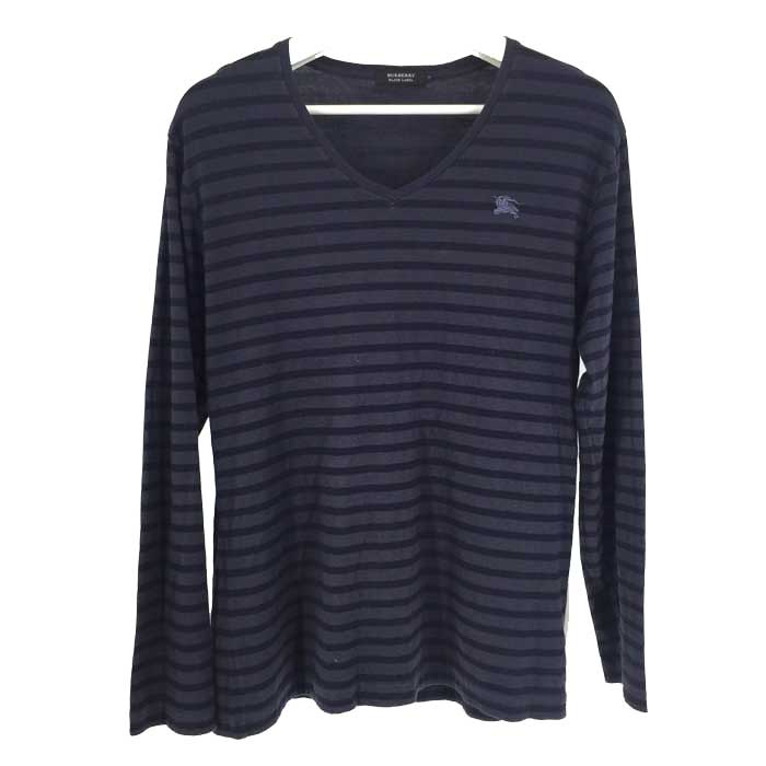 バーバリーブラックレーベル BURBERRY BLACK LABEL ロンT カットソー