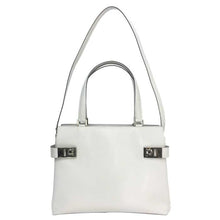 画像をギャラリービューアに読み込む, フェラガモ Salvatore Ferragamo 2WAYトートバッグ DY 21 0166 グレー【中古】