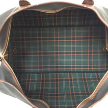 画像をギャラリービューアに読み込む, ダンヒル dunhill ボストンバッグ ダークグリーン【中古】