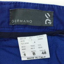 画像をギャラリービューアに読み込む, ジェルマーノ GERMANO ショートパンツ コットンリネン サイズ48 ブルー【中古】【新品同様】【美品】