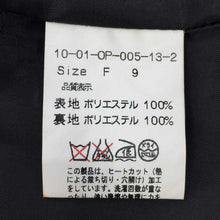 画像をギャラリービューアに読み込む, プープレ peu pres ノースリーブ スカラップワンピース F モノトーン【中古】