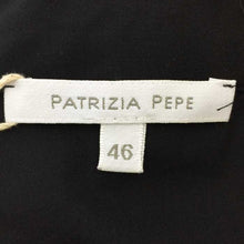 画像をギャラリービューアに読み込む, パトリツィアペペ Patrizia Pepe ワンピース シャツワンピース 46 ブラック【中古】【新品同様】【美品】