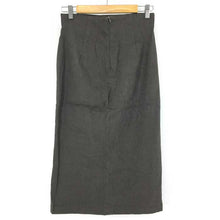 將圖片載入圖庫檢視器 ギャルリーヴィー GALERIE VIE トゥモローランド ロング タイトスカート 麻 リネン混 サイズ36 S相当 カーキ【中古】【新品同様】【美品】
