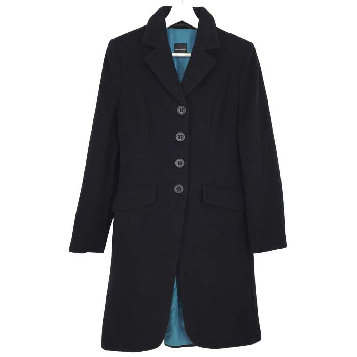 ペニーブラック 大きいサイズ アンゴラウールダブルブレストロング