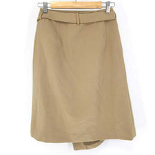 画像をギャラリービューアに読み込む, イネド INED ラップスカート 巻きスカート 9号 ベージュ【中古】【新品同様】【美品】