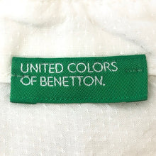 画像をギャラリービューアに読み込む, UNITED COLORS OF BENETTON ユナイテッドカラーズオブベネトン 長袖ブラウス ホワイト Mサイズ【中古】レディース