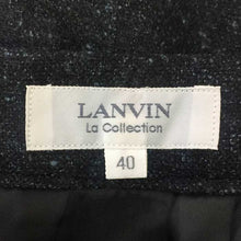 画像をギャラリービューアに読み込む, ランバン LANVIN カシミヤ混ウールスカート サイズ40 チャコールグレー【中古】