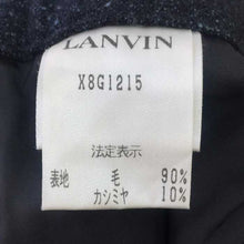 画像をギャラリービューアに読み込む, ランバン LANVIN カシミヤ混ウールスカート サイズ40 チャコールグレー【中古】