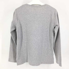 画像をギャラリービューアに読み込む, アバハウス ABAHOUSE ロンT 長袖Tシャツ サイズ44 S相当 ライトグレー【中古】