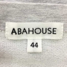 画像をギャラリービューアに読み込む, アバハウス ABAHOUSE ロンT 長袖Tシャツ サイズ44 S相当 ライトグレー【中古】