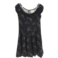 画像をギャラリービューアに読み込む, デニム&サプライ ラルフローレン Denim & Supply Ralph Lauren ミニワンピース S ブラック 花柄【中古】