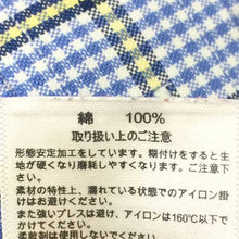 이미지를 갤러리 뷰어에 로드 , ブルックス ブラザーズ Brooks Brothers 長袖シャツ ボタンダウン M ブルー チェック柄【中古】【新品同様】【美品】