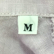 画像をギャラリービューアに読み込む, ランバン クラシック LANVIN CLASSIQUE 半袖シャツ リネンシャツ 麻 M パープル【中古】