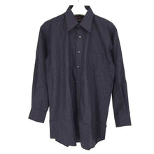 画像をギャラリービューアに読み込む, シシー バイ カンサイ ヤマモト SISSY by KANSAI YAMAMOTO 長袖シャツ 形状安定 LL 82 パープル ストライプ柄【中古】