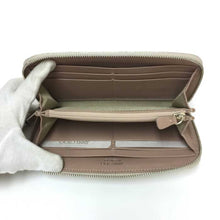 画像をギャラリービューアに読み込む, ジミーチュウ JIMMY CHOO FILIPA フィリパ ラウンドファスナー スタースタッズ 長財布 シルバー【中古】【美品】