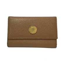 画像をギャラリービューアに読み込む, ブルガリ BVLGARI 6連キーケース ブラウン【中古】