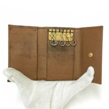 画像をギャラリービューアに読み込む, ブルガリ BVLGARI 6連キーケース ブラウン【中古】