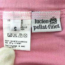 画像をギャラリービューアに読み込む, ルシアンペラフィネ lucien pellat finet Tシャツ 半袖 S ピンク【中古】【美品】