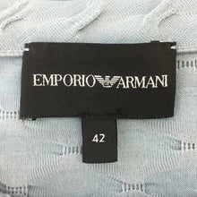 画像をギャラリービューアに読み込む, エンポリオアルマーニ Emporio Armani 半袖カットソー Tシャツ サイズ42 ダスティブルー【中古】【美品】