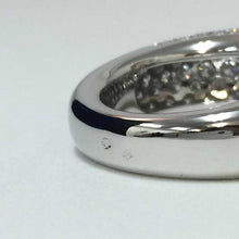 画像をギャラリービューアに読み込む, ショーメ CHAUMET アノーリング パヴェダイヤ MM 指輪 K18WG 15号相当 新品磨き済み シルバー【中古】【新品同様】【美品】
