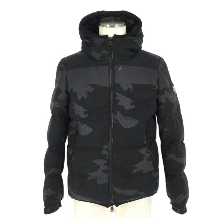 モンクレール Moncler ウールダウンジャケット ERAULT エロ― カモフラ
