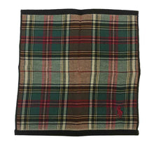 画像をギャラリービューアに読み込む, ラルフローレン Ralph Lauren ブリムフィールドプラッド ミニタオル タオルハンカチ グリーン チェック柄【中古】【新品同様】【美品】
