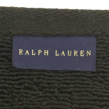 画像をギャラリービューアに読み込む, ラルフローレン Ralph Lauren ブリムフィールドプラッド ミニタオル タオルハンカチ グリーン チェック柄【中古】【新品同様】【美品】
