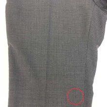 画像をギャラリービューアに読み込む, ナノユニバース nano universe スーツセットアップ 背抜き ジャケットのみ未使用 サイズ48 L相当 グレー ストライプ柄【中古】【新品同様】【美品】