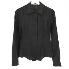 画像をギャラリービューアに読み込む, エンポリオアルマーニ EMPORIO ARMANI 長袖シャツ ブラウス サイズ40 M相当 ダークグリーン【中古】