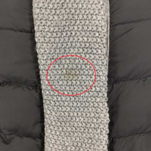 画像をギャラリービューアに読み込む, モンクレール MONCLER MAGLIONE TRICOT CARDIGAN ダウンジャケット ニット ジップアップ S グレー【中古】