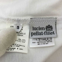 画像をギャラリービューアに読み込む, ルシアン ペラフィネ lucien pellat finet 長袖 Tシャツ ロンT S ホワイト【中古】