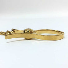 画像をギャラリービューアに読み込む, エルメス HERMES フィルー グローブホルダー 手袋ホルダー ゴールド【中古】