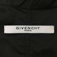 画像をギャラリービューアに読み込む, ジバンシィ GIVENCHY レザーブルゾン ラムスキン ジャケット ジャンパー フード付き M ブラック【中古】
