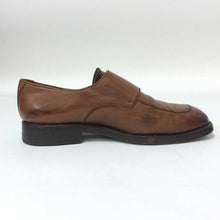 画像をギャラリービューアに読み込む, アルバラデホ ALBALADEJO ダブルモンクドレスシューズ モンクストラップ スペイン製 25cm相当 ブラウン【中古】