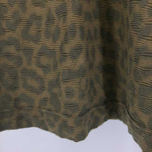 Load image into Gallery viewer, 伊太利屋 長袖 ハイネック カットソー トップス ラインストーン付き 9号 グリーン【中古】