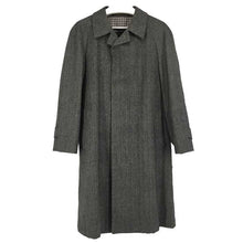 画像をギャラリービューアに読み込む, ロンドン フォグ LONDONFOG ステンカラーコート ネーム入り L チャコールグレー【中古】