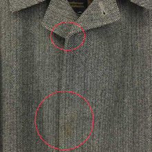 画像をギャラリービューアに読み込む, ロンドン フォグ LONDONFOG ステンカラーコート ネーム入り L チャコールグレー【中古】