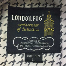 画像をギャラリービューアに読み込む, ロンドン フォグ LONDONFOG ステンカラーコート ネーム入り L チャコールグレー【中古】