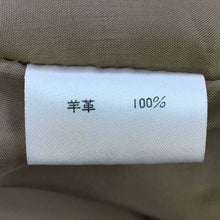 画像をギャラリービューアに読み込む, KSインターワークス ラムレザー ワンピース キャメル【中古】