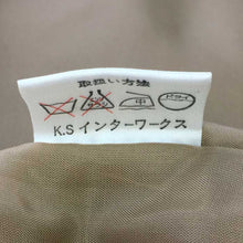 画像をギャラリービューアに読み込む, KSインターワークス ラムレザー ワンピース キャメル【中古】