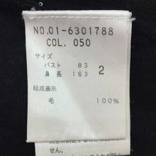 画像をギャラリービューアに読み込む, セオリー Theory Vネック ニット セーター カットソー サイズ2 M相当 ブラック【中古】