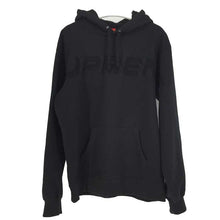 画像をギャラリービューアに読み込む, シュプリーム Supreme ビックロゴ フードパーカー スウェット 裏起毛 XL ブラック【中古】